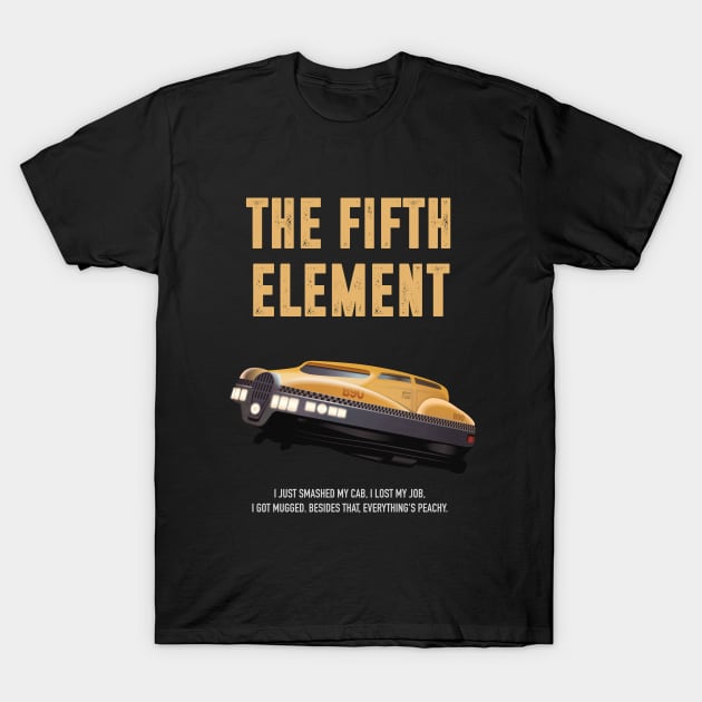 The Fifth Element - Alternative Movie Poster T-Shirt by MoviePosterBoy